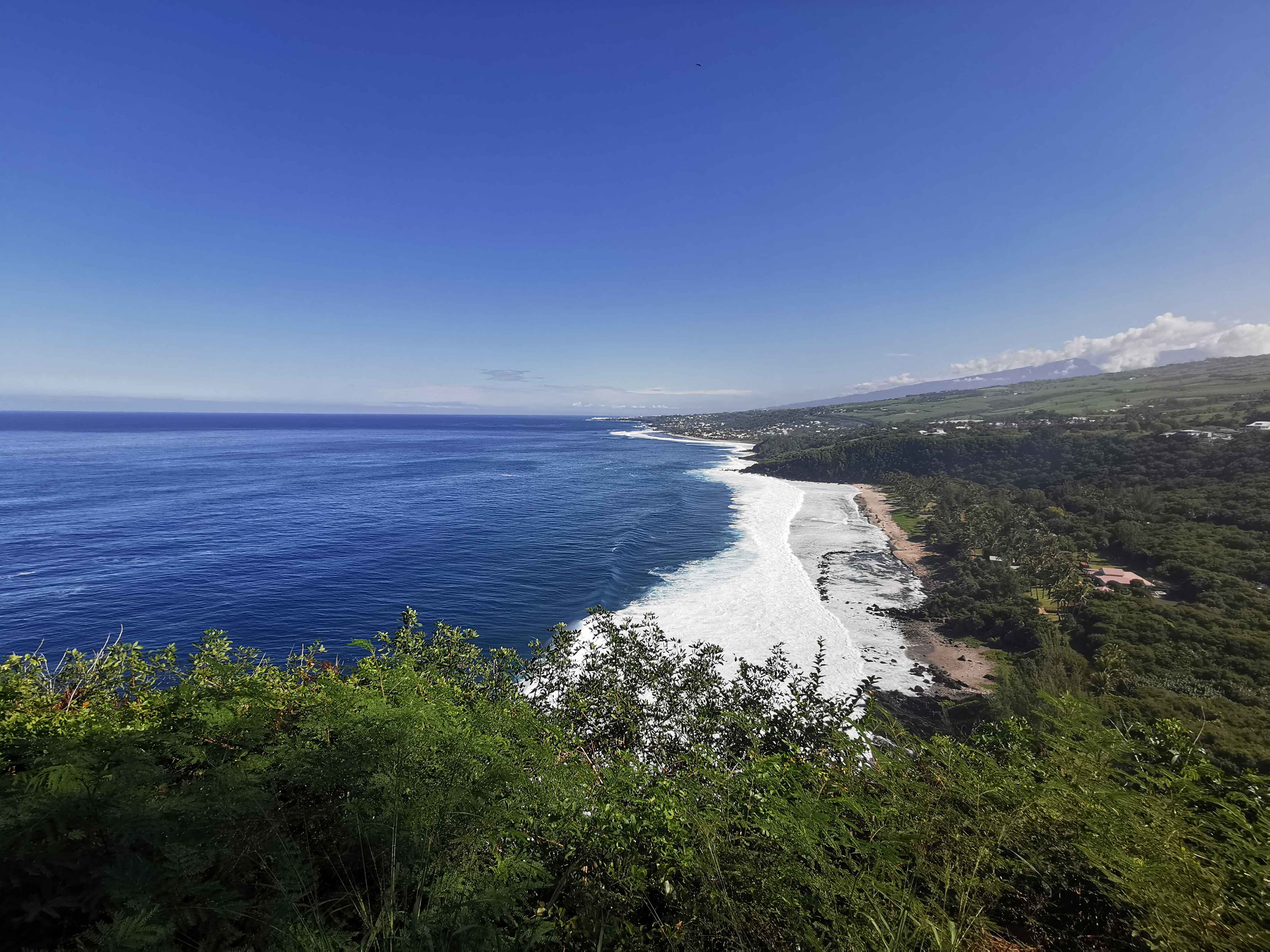 Bassin de Grande Anse agité - baignade déconseillée ce jour là