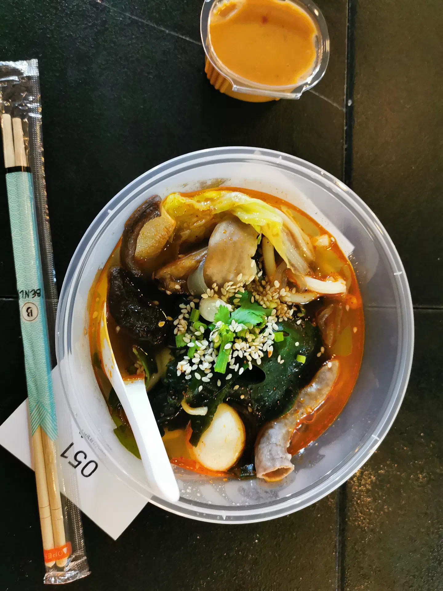 Un plat sur mesure au marché