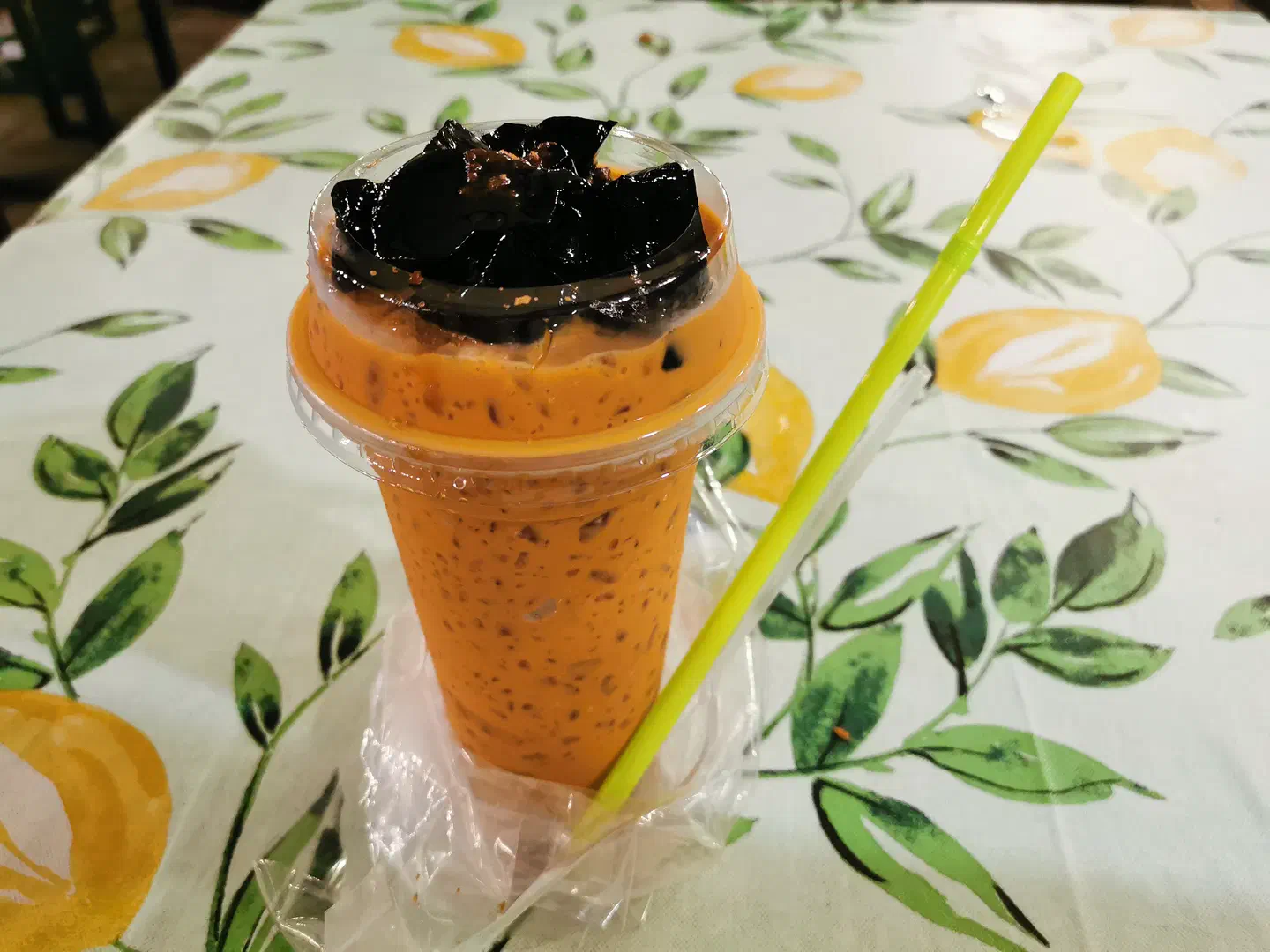 Un thé glacé Thaï